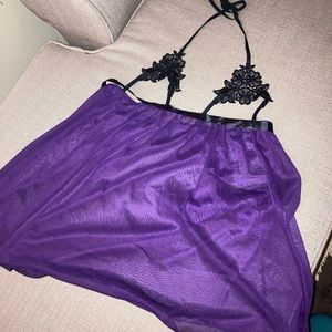 Halter Baby Doll Lingerie